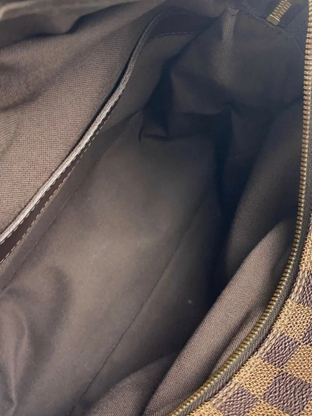 Louis Vuitton Bag Damier Ebene Canvas Naviglio Shoulder Messenger Bag